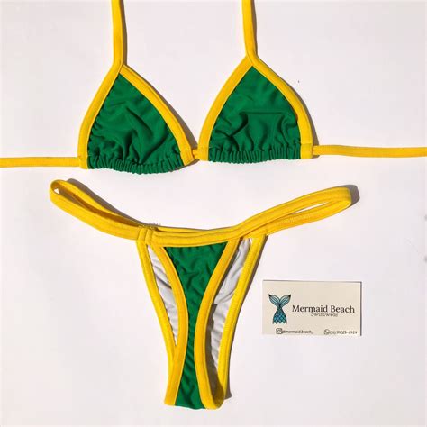 Bikini Negra Con Bordes Blancos Artofit