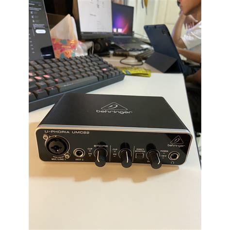 Behringer U Phoria Umc22 อินเตอร์เฟส มีประกัน Ndip Thaipick