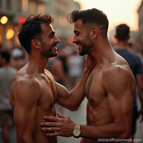 Gay Arab Men Portrayal Stable Diffusion Online