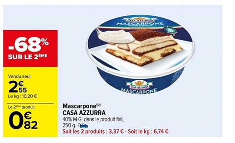 Offre Mascarpone 415 Matgr Galbani Chez E Leclerc