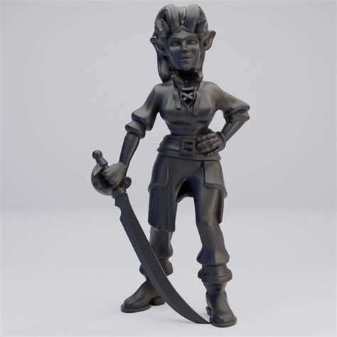 Hot Goblin ティフリング女性カットラス