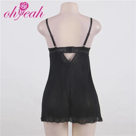 Sexy Design Very Good Quality Spaghetti Strap Black Sheer Lingerie Buy Black Sheer Lingerie