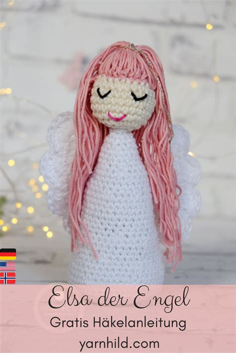 Der Engel Elsa Häkelengel Crochet with Yarnhild Kostenlose