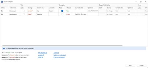 Importing Descriptions Manually Dataedo Documentation