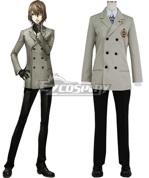 Persona 5 Goro Akechi Cosplay Costume Persona 5 Goro Persona 5