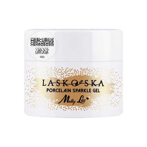 El Buduj Cy Do Paznokci Porcelain Sparkle Gel Laskovska Light Nude Mollylac G