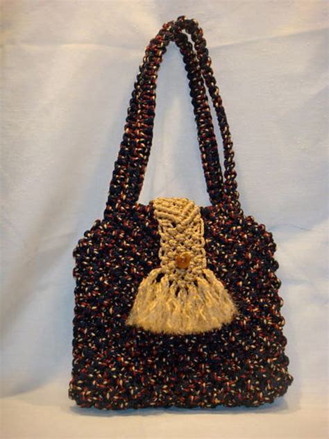 Items Similar To Macrame Small Purse On Etsy