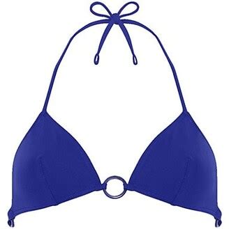 Kiini Chacha Hand Crochet Triangle Bikini Top ShopStyle Two Piece