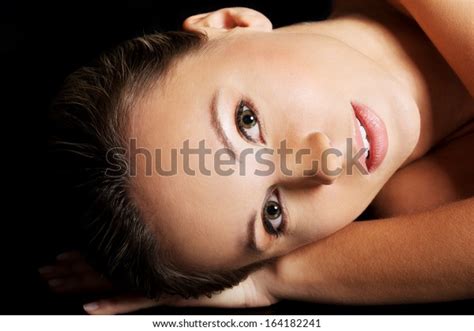 Naked Woman Lying On Her Belly Stock Photo Shutterstock