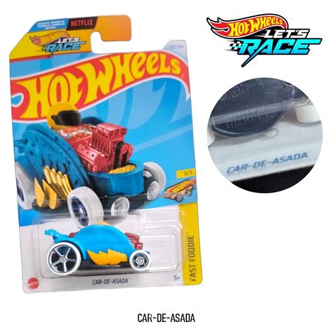 โมเดลรถเหลก Hot Wheels รน CAR DE ASADA TH บอลไฟเงน ลขสทธแท รถของเลน ของสะสม EP C