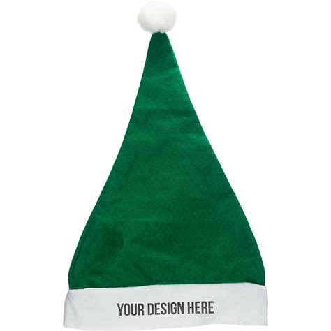 Custom Felt Santa Hats Unisex