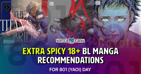 Extra Spicy BL Manga Recs For Yaoi Day Mature Yatta Tachi