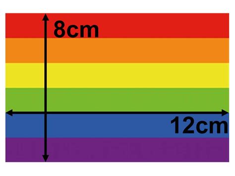 Gay Pride Regenbogen Aufkleber X Cm Hier Diskret Kaufen Spexter