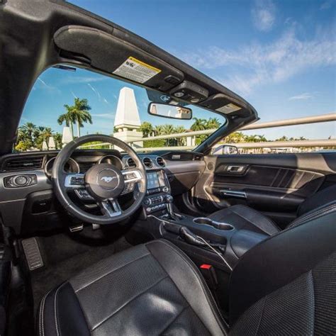 Ford Mustang Gt Premium Grey Panda Exotic Car Rental