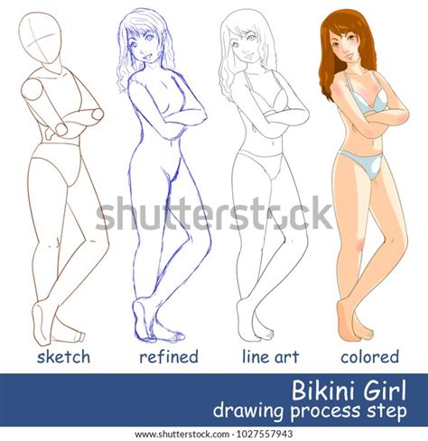 Anime Bikini Nude Images Stock Photos Vectors Shutterstock