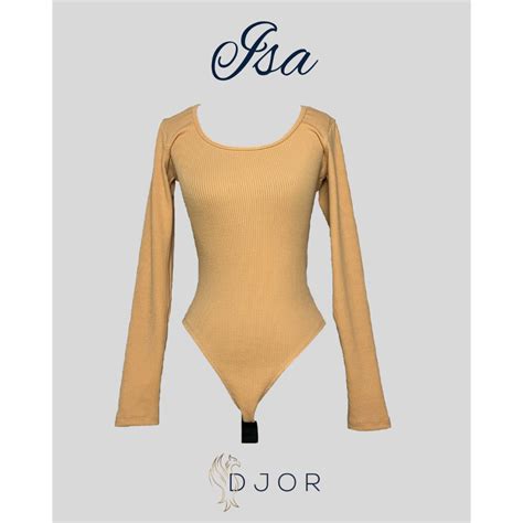 Body Canelado Isa Nude Shopee Brasil