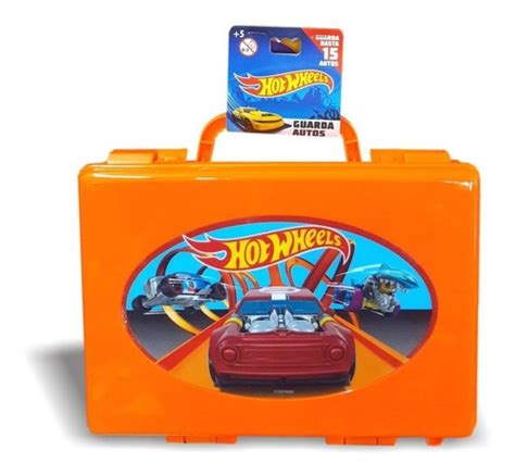 Valija Hot Wheels Porta Autos El Arca Del Juguete