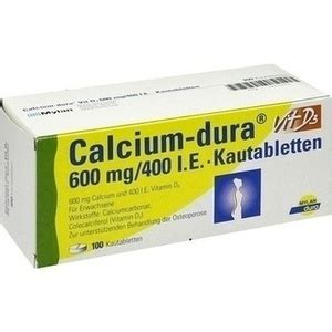 Calcium Dura Vit D Mg I E Kautabletten Apotheker