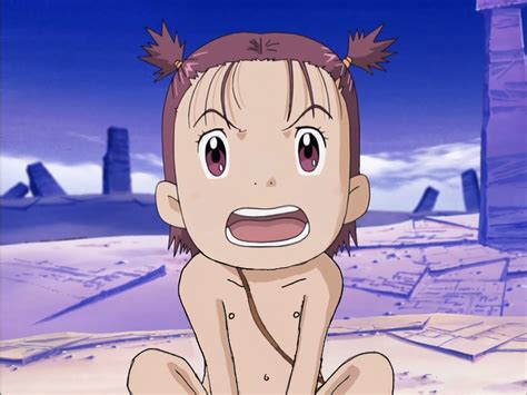 Lee Shaochung Digimon Digimon Tamers Nude Filter Third Party Edit Girl Angry Loli Navel