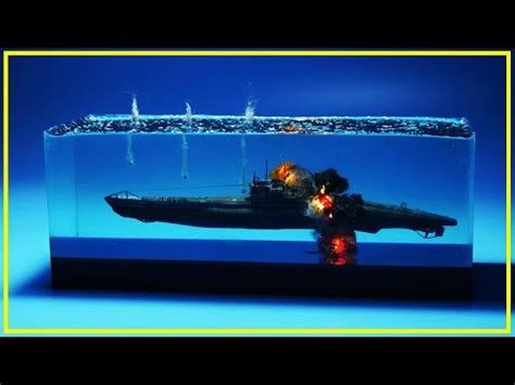 Epoxy Resin Diorama U Boat Meets Her Demise YouTube