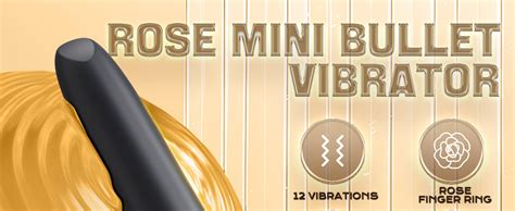 Rose Mini Vibrator Bullet With Lipstick Vibrator Adult Sex Toys For Women Vibrating Modes