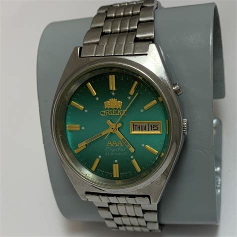Купить Наручные мужские часы Orient 21 jewels бирюзовые в Украине и ...