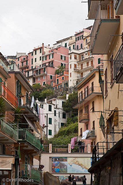 Manarola Italy Street Map