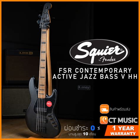 Squier FSR Contemporary Active Jazz Bass V HH Lazada Co Th