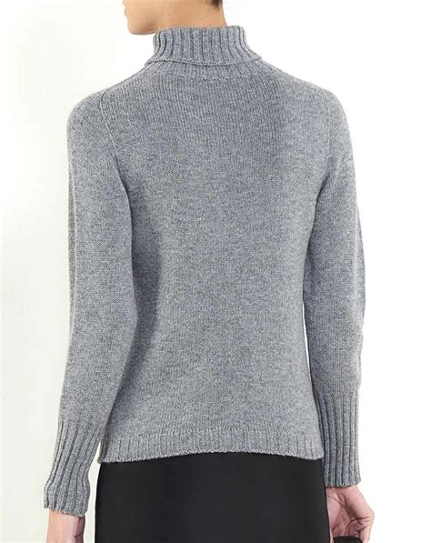 Ladies Cashmere Polo Neck Jumper Maisoncashmere