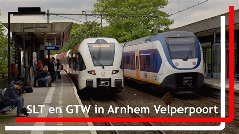 3 Arriva GTW S En SLT Komen Tegelijk Aan In Arnhem Velperpoort YouTube