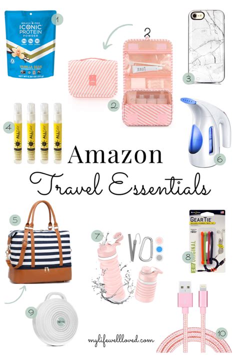 The Best Travel Essentials On Amazon Travel My Life Well Loved