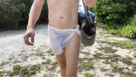 Trails In A Sheer Thong Gay Outdoor Solo Porn Feat Markfl XHamster