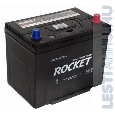 ROCKET Autó Akkumulátor 12V 80Ah 680A Japán Jobb+ (SMFN80L)