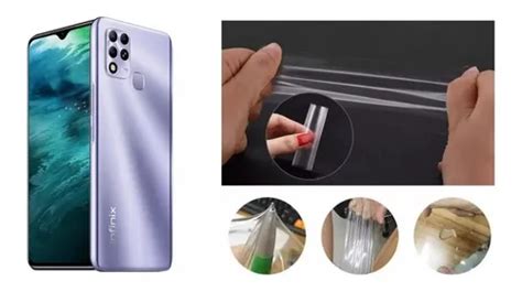 Película De Gel Anti Risco Para Infinix Hot Tela Parcelamento sem juros