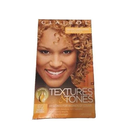 Clairol Textures Tones G Honey Blonde Ammonia Free Permanent Hair Color New Honey Blonde