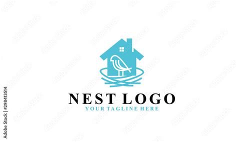 nest logo design inspirations Stock Vector | Adobe Stock