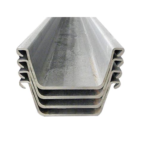 Hot Rolled Steel Sheet Pile Pu28 1 Steel Sheet Piling Pipe U Shape
