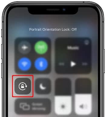 iPhone Screen Rotation – Enable & Disable iPhone Rotation Lock