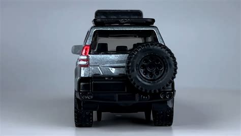 Premium Hot Wheels Toyota Land Cruiser Prado Off Road Hkc Grey