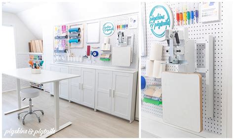 Craft Room Update: Creating a Functional Creative Space - Pigskins ...