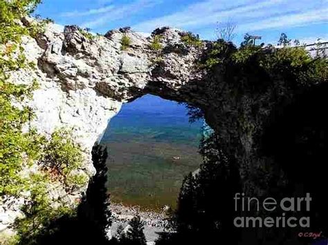 Rock Arch Of Mackinaw Island Photograph By Chance Boyd Fine Art America