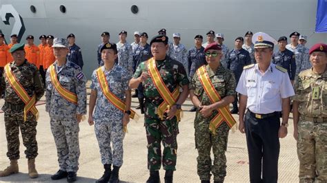 Foto Tni Gelar Latihan Bersama Dengan Negara Asean Di Pelabuhan Batam