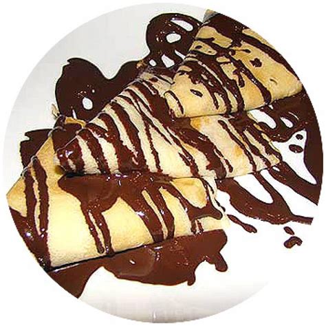 Блинчики с шоколадом внутри - 54 фото