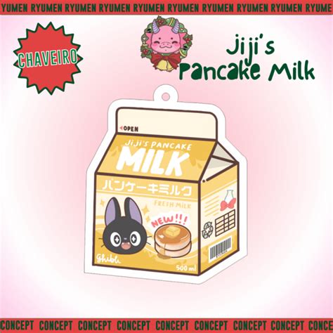 Chaveiro Jiji S Pancake Milk Ryumen Concept