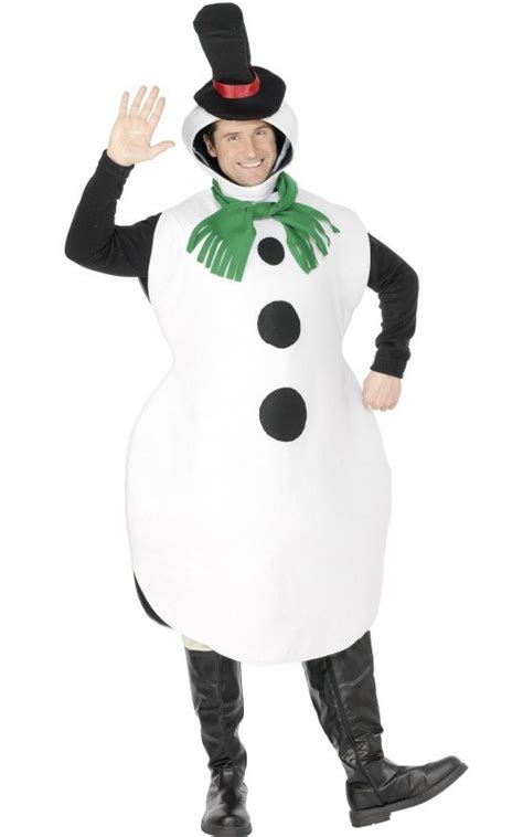Snowman Costumes For Men Women Kids