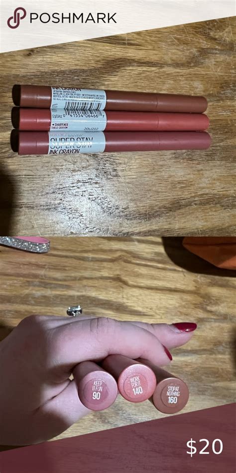 Maybelline super stay ink crayon | Maybelline super stay, Maybelline, Ink