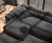 Ecksofa Sirpio XL 270x170 Cm Mikrofaser Schwarz Recamiere Variabel Mit