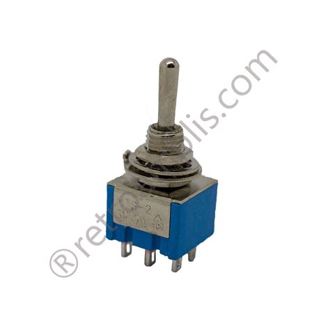 dpdt    blue toggle switch retroamplis