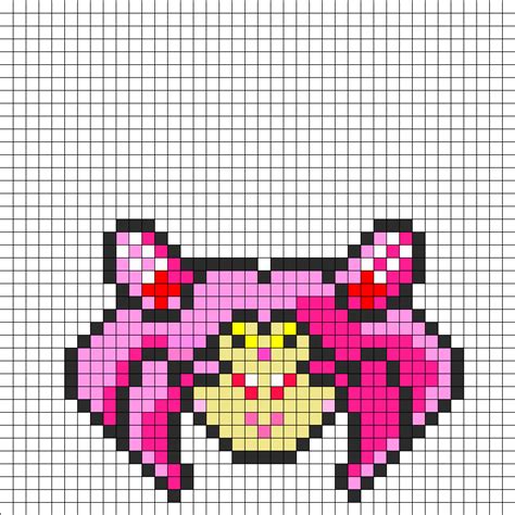 Sailor Mini Moon Perler Bead Pattern Bead Sprites Characters Fuse