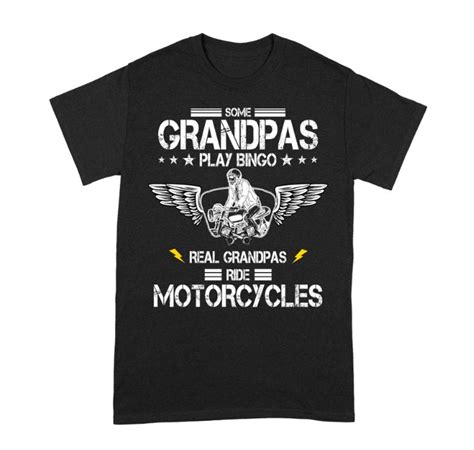 Motorcycle Real Grandpas Ride Motorcycles T Shirt Design 2d Full Printed Sizes S 5xl Naoa167